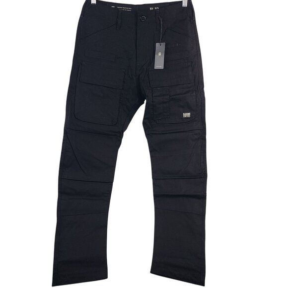 G-Star RAW Other - NWT G-Star RAW Mens 3D Regular Tapered Cargo Pants Black Ripstop Sz 31/32